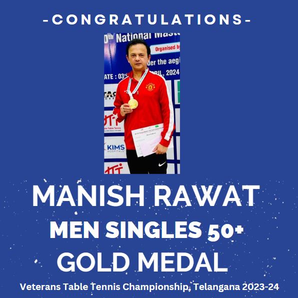 Manish Rawat_Mens 50+_Gold