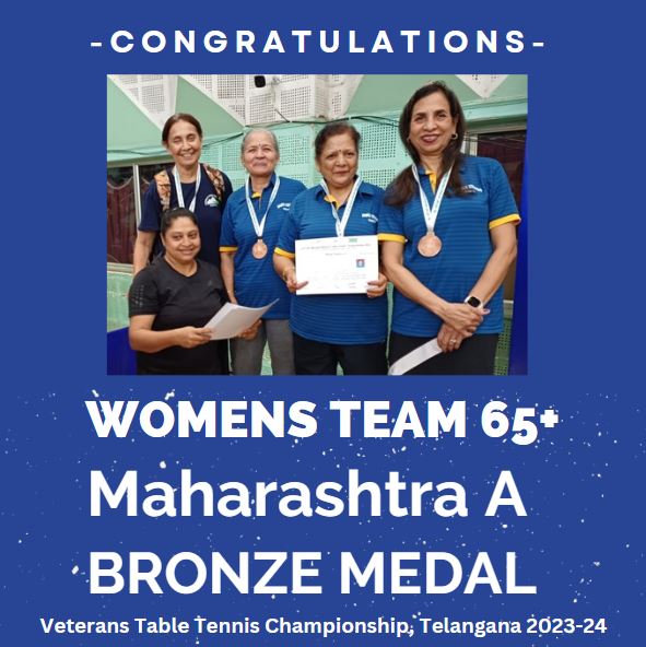 Womens Team 65+_Bronze Medal
