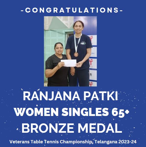 Ranjana Patki_Womens 65+_Bronze